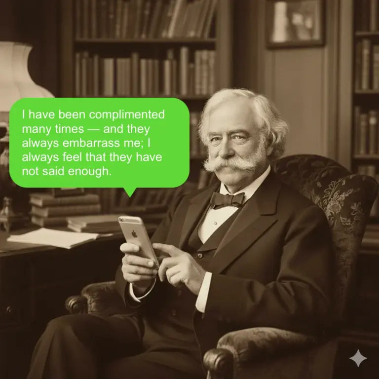 mark twain texting em dash